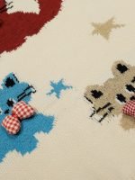 Aelfric Eden Aelfric Eden Cat Sweater Oversized Streetwear Knit