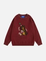 Aelfric Eden Aelfric Eden Christmas Hat Dachshund Sweater Holiday Knit