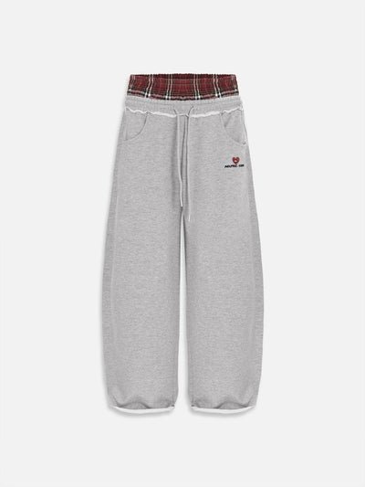 Aelfric Eden Aelfric Eden Double Waist Baggy Sweatpants Streetwear